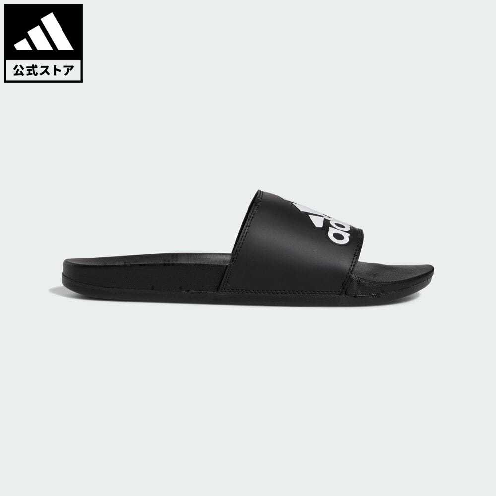 【40%OFF】 【公式】アディダス adidas 返品可 アディレッタ コンフォート サンダル / Adilette Comfort Slides スポーツウェア メンズ レディース シューズ・靴 サンダル Slide / スライド 黒 ブラック GY1945のサムネイル