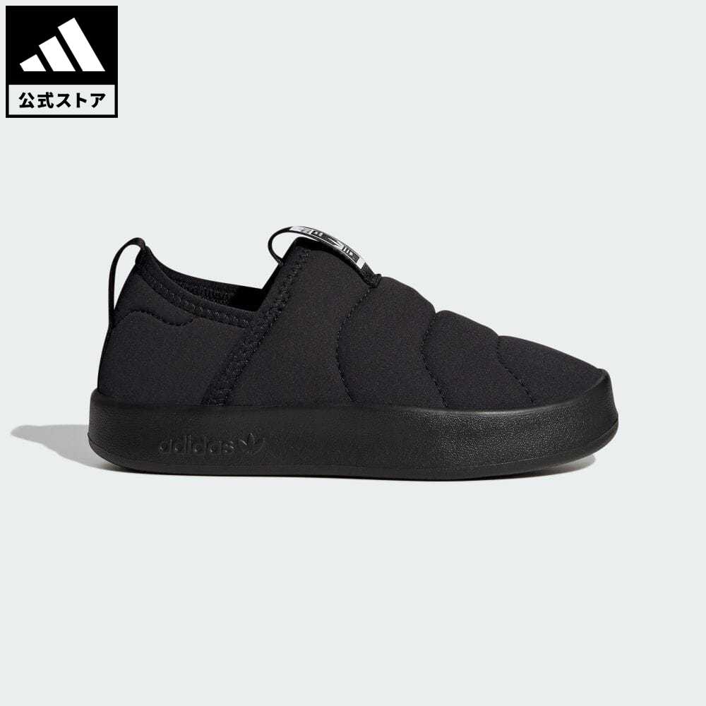 【1,000円OFFクーポン対象 10/31 10:00〜11/03 09:59】【公式】アディダス adidas 返品可 パフィレッタ 360 キッズ / Puffylette 360 Kids オリジナルス キッズ／子供用 シューズ・靴 スニーカー 黒 ブラック ID9494 ローカットのサムネイル