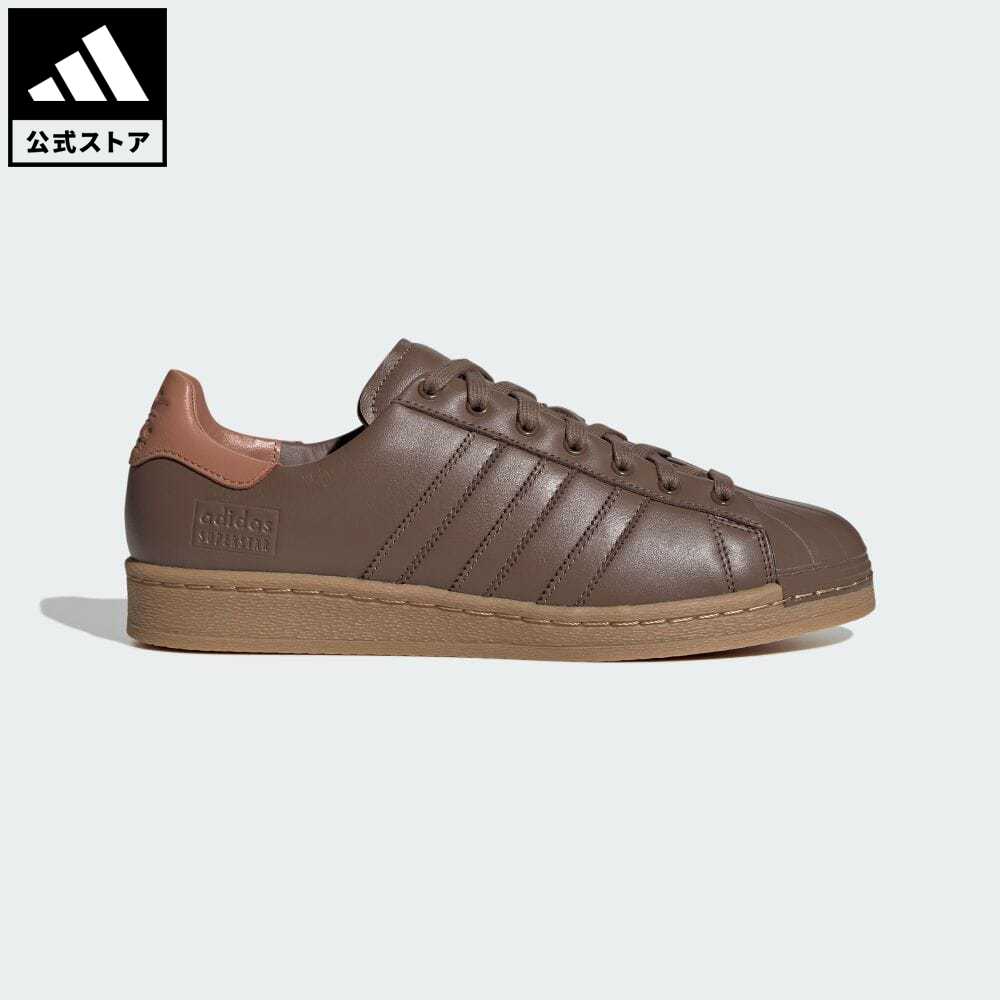 楽天adidas Online Shop 楽天市場店【公式】アディダス adidas 返品可 スーパースター Lux / Superstar Lux オリジナルス メンズ レディース シューズ・靴 スニーカー ブラウン IE2299 ローカット p0524