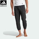 【公式】アディダス adidas 返品可 ジム・トレーニング Designed for Training ヨガ トレーニング7/8丈パンツ メンズ ウェア・服 ボトムス パンツ 黒 ブラック IN7919