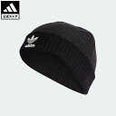 【公式】アディダス adidas 返品可 アディカラー カフニットビーニー オリジナルス メンズ レディース アクセサリー 帽子 ニット帽/ビーニー 黒 ブラック II0745