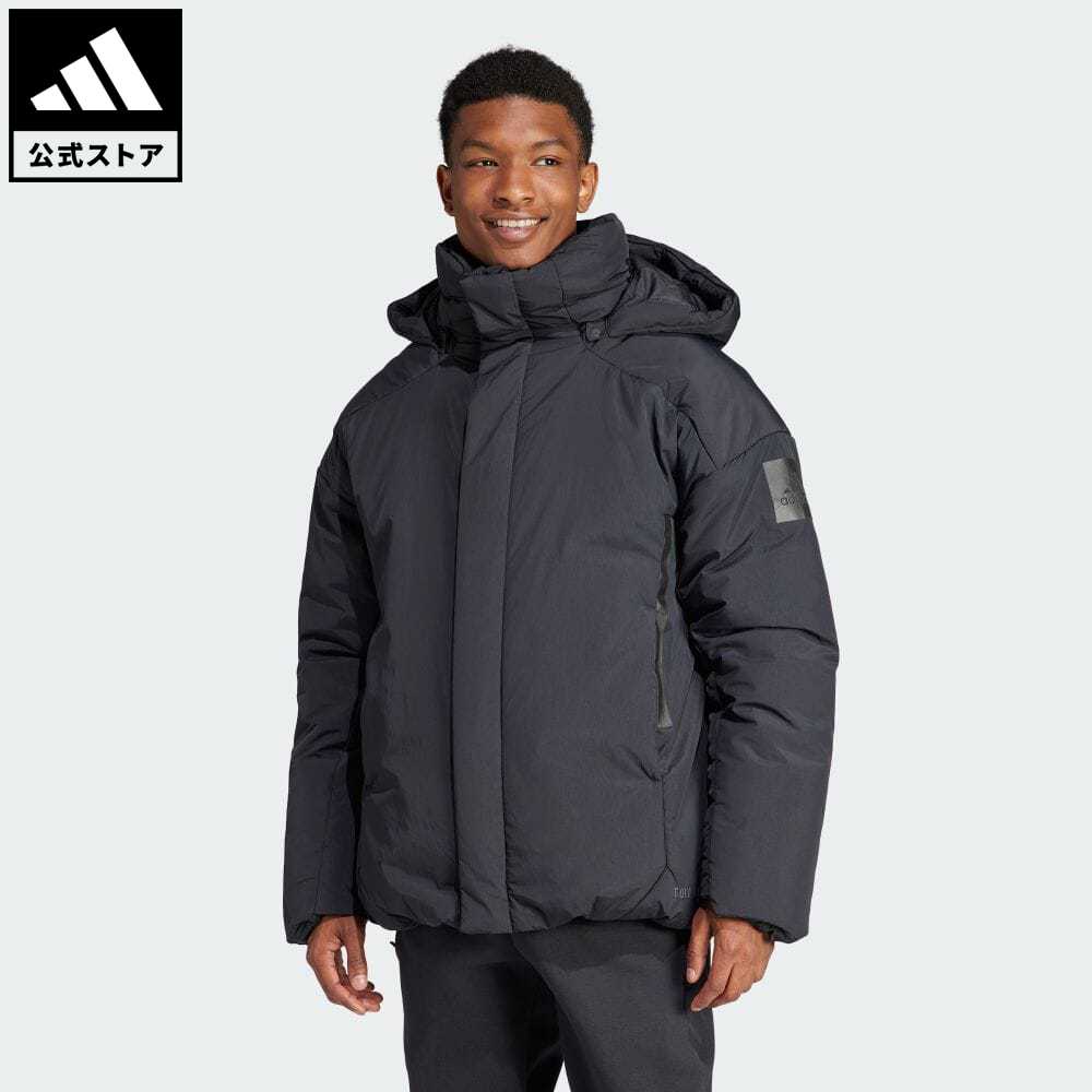 楽天adidas Online Shop 楽天市場店【公式】アディダス adidas 返品可 マイシェルター COLD. RDYジャケット スポーツウェア メンズ ウェア・服 アウター ダウン 黒 ブラック IK3118 ダウンジャケット 上着