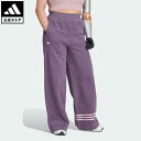 アディダス 【20%OFFクーポン対象 5/9 10:00〜5/13 23:59】【公式】アディダス adidas 返品可 アディカラー Neuclassics トラックパンツ（ジャージ） オリジナルス レディース ウェア・服 ボトムス パンツ 紫 パープル IP6508