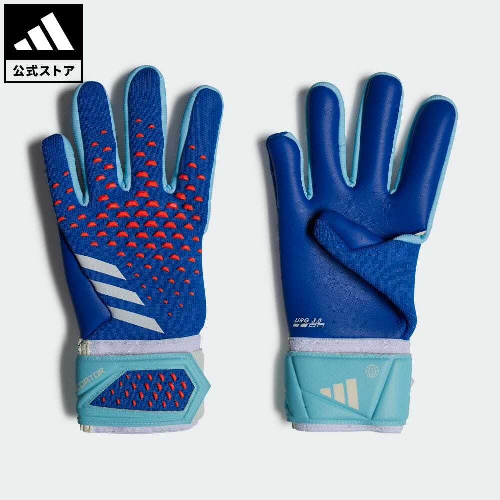 【20%OFFクーポン対象 5/9 10:00〜5/13 23:59】【公式】アディダス adidas 返品可 サッカー プレデター リーググローブ メンズ レディース アクセサリー 手袋/グローブ キーパーグローブ 青 ブルー IA0880