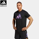 アディダス トップス メンズ 【公式】アディダス adidas 返品可 ジム・トレーニング Designed for Movement HIIT トレーニング Tシャツ メンズ ウェア・服 トップス Tシャツ 黒 ブラック IB7919 半袖