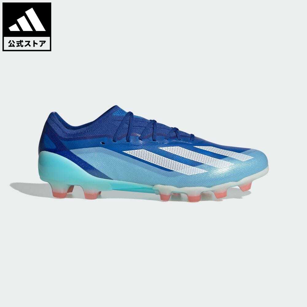 シューズ 【公式】アディダス adidas 返品可 サッカー エックス クレイジーファスト.1 HG/AG / 土・人工芝用 / X Crazyfast.1 HG/AG メンズ レディース シューズ・靴 スパイク 青 ブルー IE4204 サッカースパイク