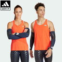 【公式】アディダス adidas 返品可 ランニング アディゼロ コントロール ランニングスリーブ メンズ レディース ウェア 服 その他ウェア 青 ブルー IL2451 ランニングウェア