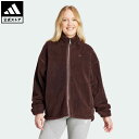 アディダス アウトドアジャケット レディース 【公式】アディダス adidas 返品可 プレミアム エッセンシャルズ オーバージャケット オリジナルス レディース ウェア・服 トップス シャツ ブラウン IM3898 上着