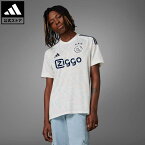 【公式】アディダス adidas 返品可 サッカー アヤックス・アムステルダム 23/24 アウェイユニフォーム メンズ ウェア・服 トップス ユニフォーム 白 ホワイト HZ7717