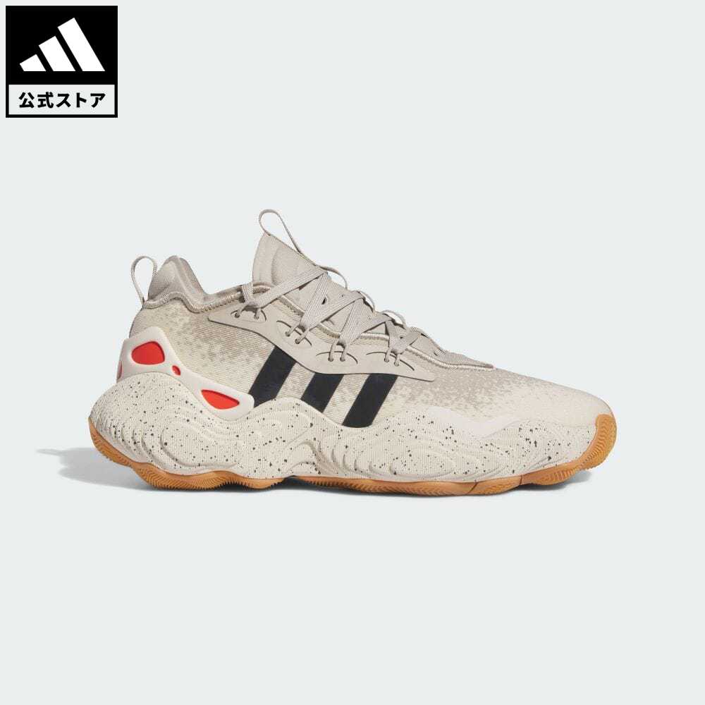 【公式】アディダス adidas 返品可 バスケットボール トレイ・ヤング 3 / Trae Young 3 メンズ レディース シューズ・靴 スポーツシューズ ベージュ IF5602 バッシュ