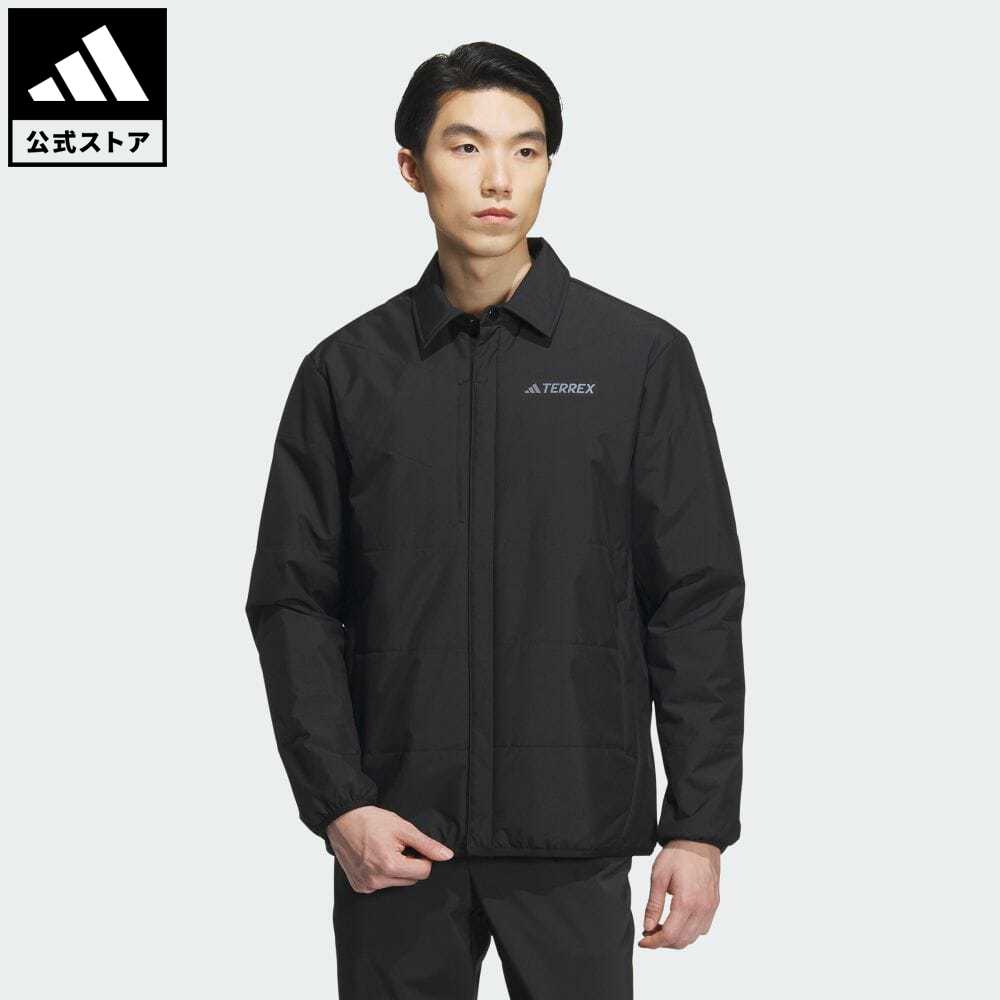 アディダス adidas 返品可 アウトドア 軽量パデッドジャケット アディダス テレックス メンズ ウェア・服 アウター ジャケット 黒 ブラック IL9014 上着