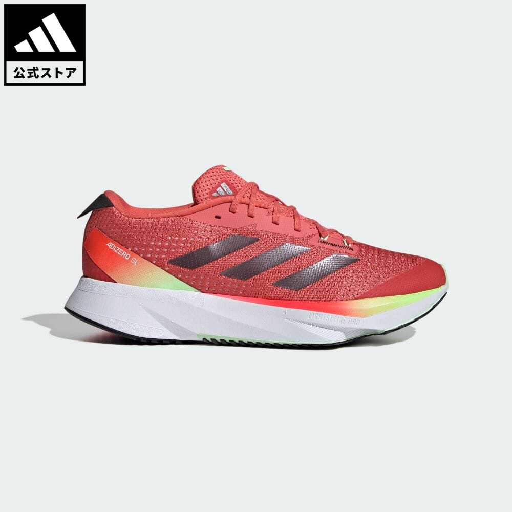 【公式】アディダス adidas 返品可 ランニング アディゼロ SL M / ADIZERO SL M メンズ シューズ・靴 スポーツシューズ 赤 レッド IG8200 ランニングシューズ p0820のサムネイル