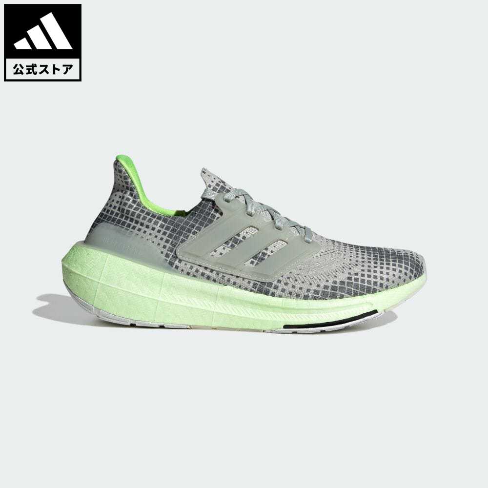 アディダス adidas 返品可 ランニング ウルトラブーストライト / ULTRABOOST LIGHT メンズ シューズ・靴 スポーツシューズ グレー IG7963 ランニングシューズ