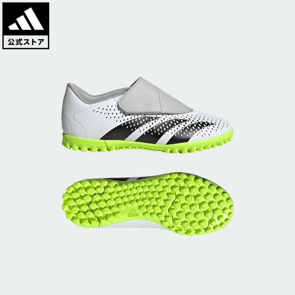 【公式】アディダス adidas 返品可 サッカー プレデター アキュラシー.4 H&L TF J /ターフ用 / Predator Accuracy.4 H&L TF J キッズ／子供用 シューズ・靴 スポーツシューズ 白 ホワイト IE9435 スパイクレスのサムネイル