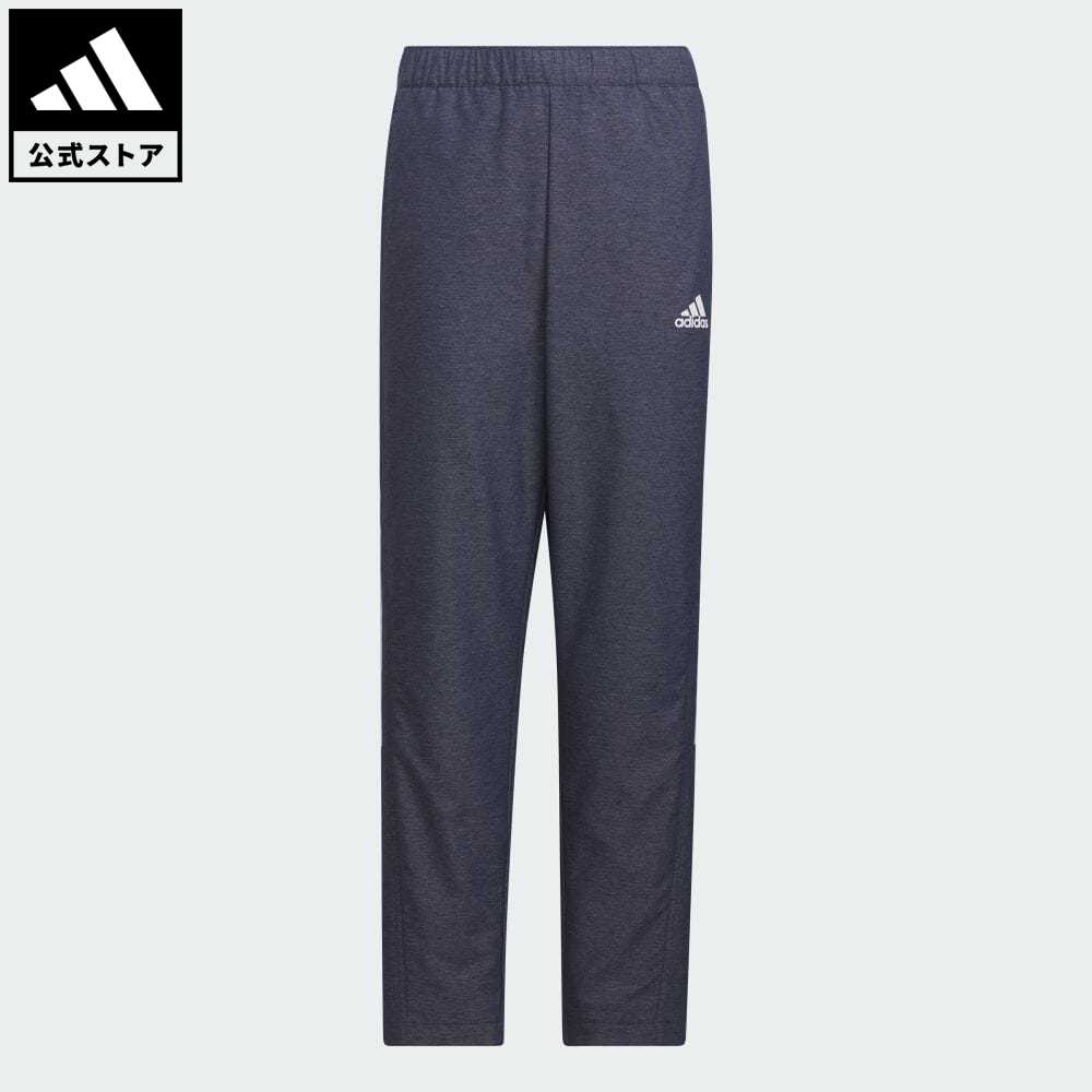 【公式】アディダス adidas 返品可 ティロ WIND. RDY デニムルック ウーブン レギュラーフィットパンツ スポーツウェア キッズ／子供用 ウェア・服 ボトムス ジャージ パンツ 青 ブルー IK7380 下のサムネイル