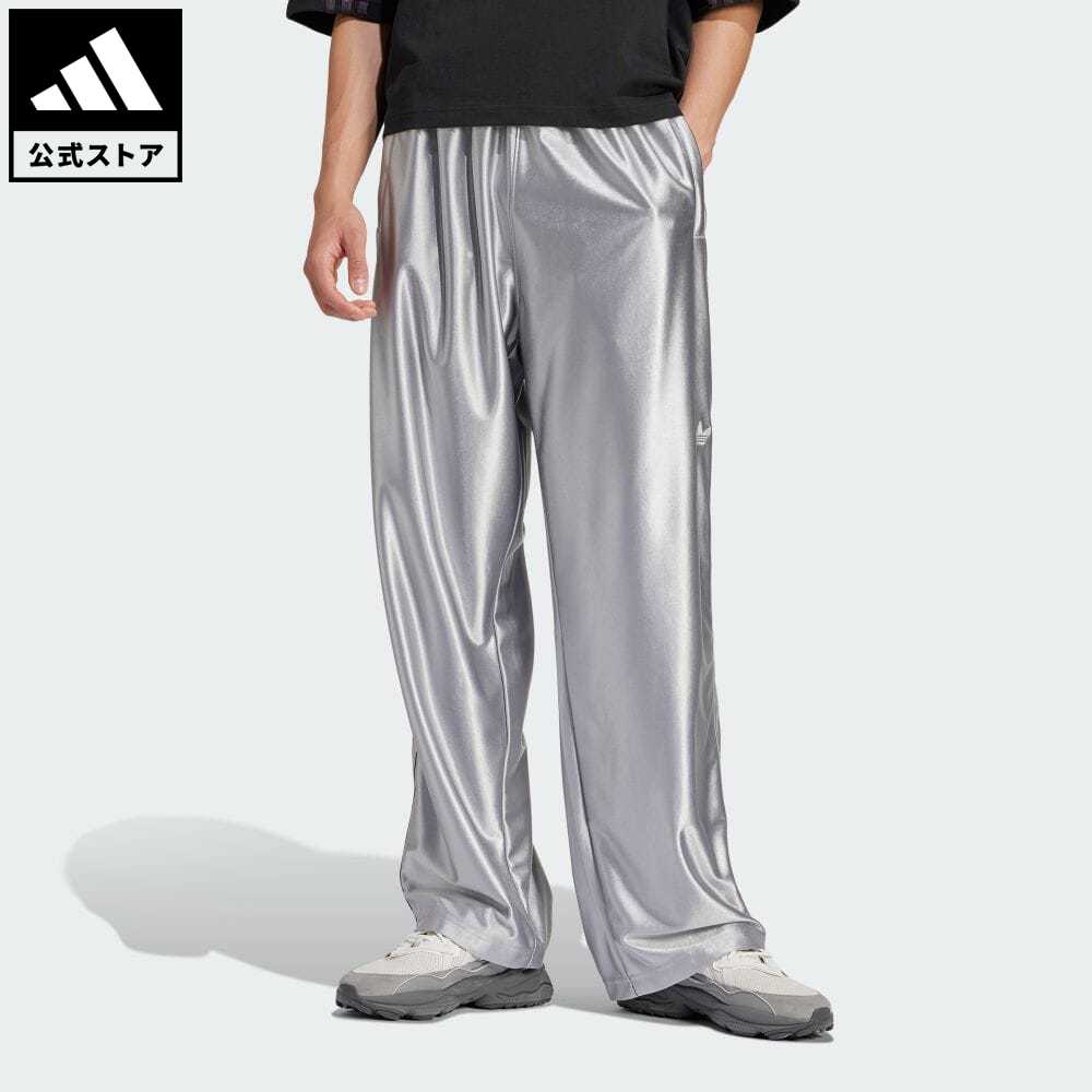 【公式】アディダス adidas 返品可 オーバーサイズ ファイヤーバード トラックパンツ オリジナルス メンズ ウェア・服 ボトムス ジャージ パンツ グレー IT7512 下のサムネイル