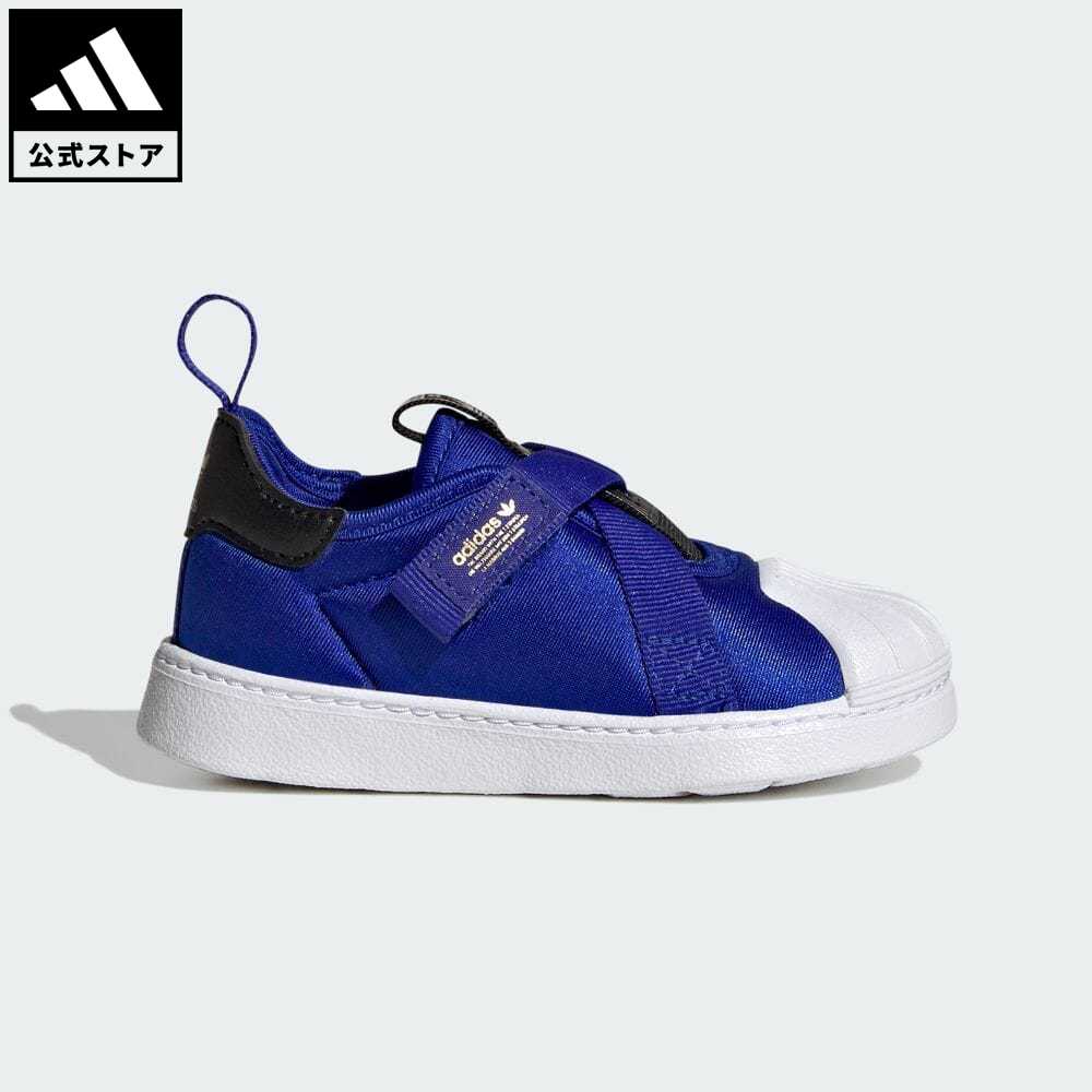 楽天adidas Online Shop 楽天市場店【公式】アディダス adidas 返品可 SST 360 オリジナルス キッズ／子供用 シューズ・靴 スニーカー 青 ブルー ID7390 ローカット