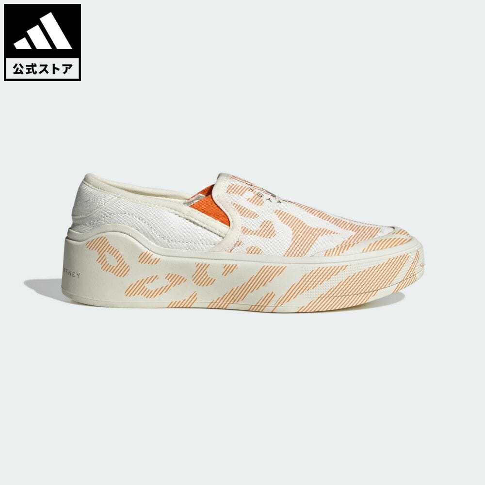 【公式】アディダス adidas 返品可 adidas by Stella McCartney コート スリッポン / adidas by Stella McCartney Court Slip-On バイ ステラ マッカートニー メンズ レディース シューズ・靴 スニーカー 白 ホワイト IF2186 ローカット notp fd24 父の日のサムネイル
