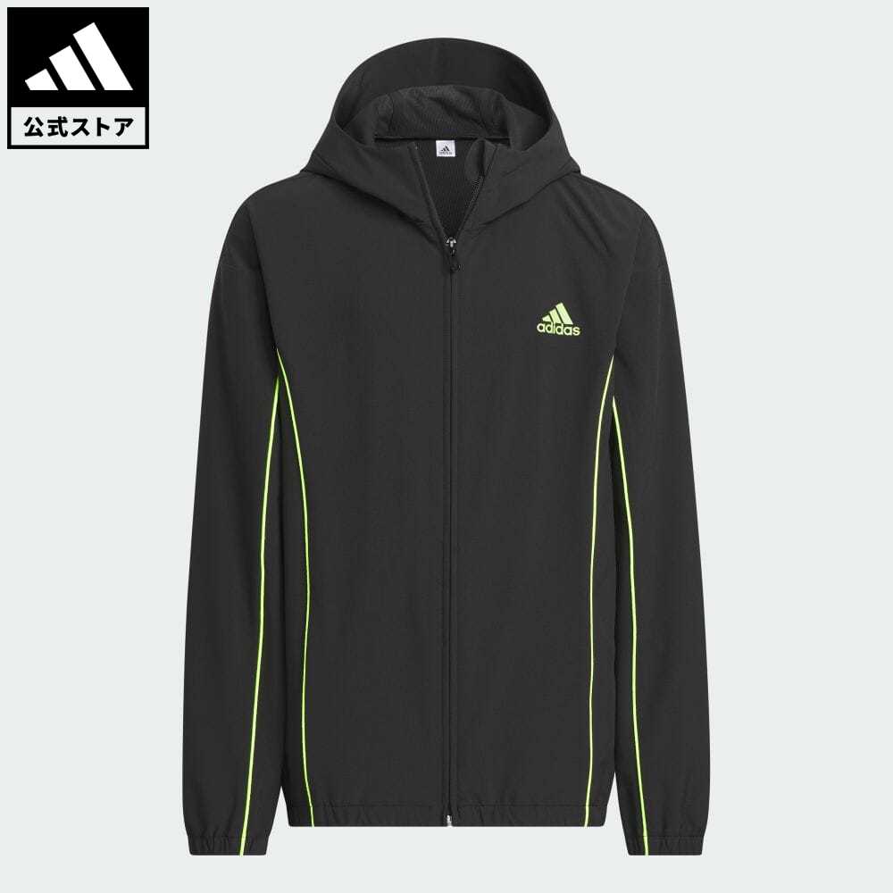 【20%OFFクーポン対象 5/17 10:00〜5/20 23:59】【公式】アディダス adidas 返品可 スポーツウェア エクスプレス ジャケット スポーツウェア キッズ／子供用 ウェア・服 アウター ジャケット 黒 ブラック IQ1276 上着 p0517