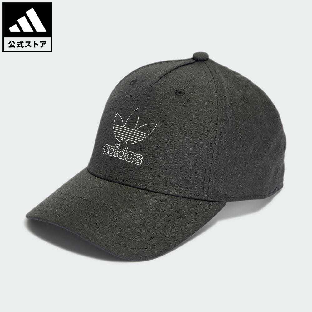 ブランドキャップ（メンズ） 【公式】アディダス adidas 返品可 キャップ オリジナルス メンズ レディース アクセサリー 帽子 キャップ 黒 ブラック IS4633 p0517