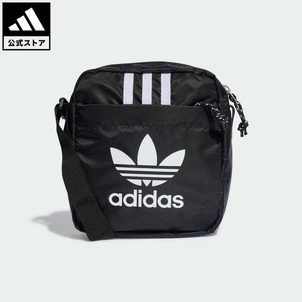 楽天adidas Online Shop 楽天市場店【公式】アディダス adidas 返品可 アディカラー アーカイブ フェスティバルバッグ オリジナルス メンズ レディース アクセサリー バッグ・カバン ショルダーバッグ 黒 ブラック IT7600 p0517