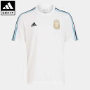 【公式】アディダス adidas 返品可 サッカー アルゼンチン DNA スリーストライプス 半袖Tシャツ メンズ ウェア 服 トップス Tシャツ 白 ホワイト IU2142 半袖 notp