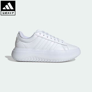 ڸۥǥ adidas ʲ ɥ ץåȥե / GrandCourt Platform ݡĥ ǥ 塼 ˡ  ۥ磻 IE1089 ƥ˥塼 å