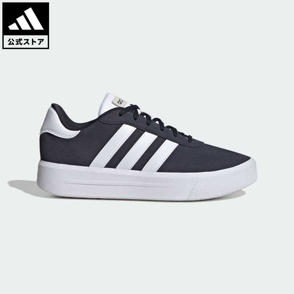 【公式】アディダス adidas 返品可 スケートボーディング コート シルク / Court Silk スポーツウェア レディース シューズ・靴 スニーカー 青 ブルー IG8613 ローカット p0517