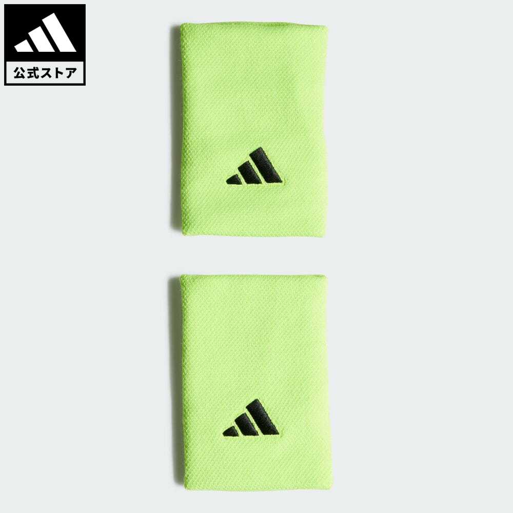 【公式】アディダス adidas 返品可 テニス テニス リストバンド（L） メンズ レディース アクセサリー リストバンド 緑 グリーン IN5950 p1014