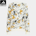 楽天adidas Online Shop 楽天市場店【公式】アディダス adidas 返品可 adidas × Disney ミッキーマウススウェット スポーツウェア キッズ／子供用 ウェア・服 トップス スウェット（トレーナー） 白 ホワイト IT8786