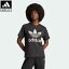 【公式】アディダス adidas 返品可 アディダス オリジナルス レオパード リュクス トレフォイル半袖Tシャツ オリジナルス レディース ウェア・服 トップス Tシャツ 黒 ブラック IY7055 半袖 母の日