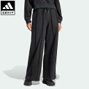 【公式】アディダス adidas 返品可 ディストレスト スウェットパンツ オリジナルス レディース ウェア 服 ボトムス ジャージ パンツ 黒 ブラック IY9018 下