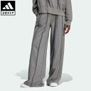 【公式】アディダス adidas 返品可 ディストレスト スウェットパンツ オリジナルス レディース ウェア 服 ボトムス ジャージ パンツ グレー IY9020 下