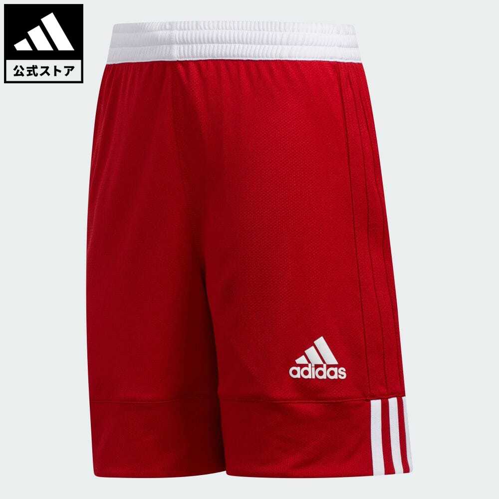 【公式】アディダス adidas 返品可 バスケットボール 3G スピード リバーシブル ショーツ メンズ レディース ウェア・服 ボトムス ハーフパンツ 赤 レッド DY6627 p0908のサムネイル