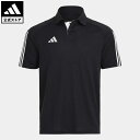 【公式】アディダス adidas 返品可 サッカー ティロ 23 コンペティション ポロシャツ メンズ ウェア・服 トップス ポロシャツ 黒 ブラック HK8051 notp