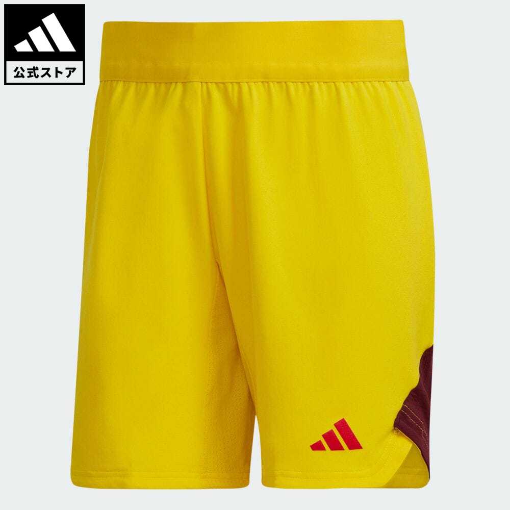 【公式】アディダス adidas 返品可 サッカー ティロ 23 Pro ゴールキーパーショーツ レディース ウェア・服 ボトムス ショートパンツ・短パン イエロー HR9760