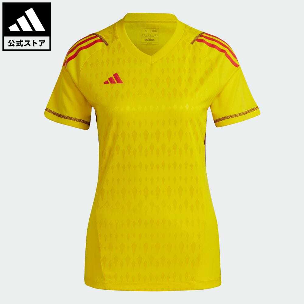 【公式】アディダス adidas 返品可 サッカー ティロ 23 Pro ゴールキーパー ジャージー レディース ウェア・服 トップス ユニフォーム イエロー HR9766