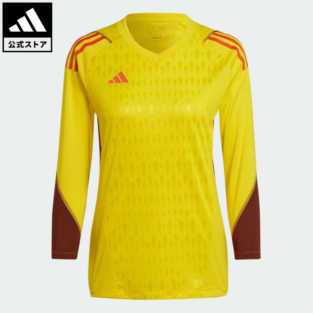 【公式】アディダス adidas 返品可 サッカー ティロ 23 Pro 長袖 ゴールキーパー ジャージー レディース ウェア・服 トップス ユニフォーム イエロー HR9772