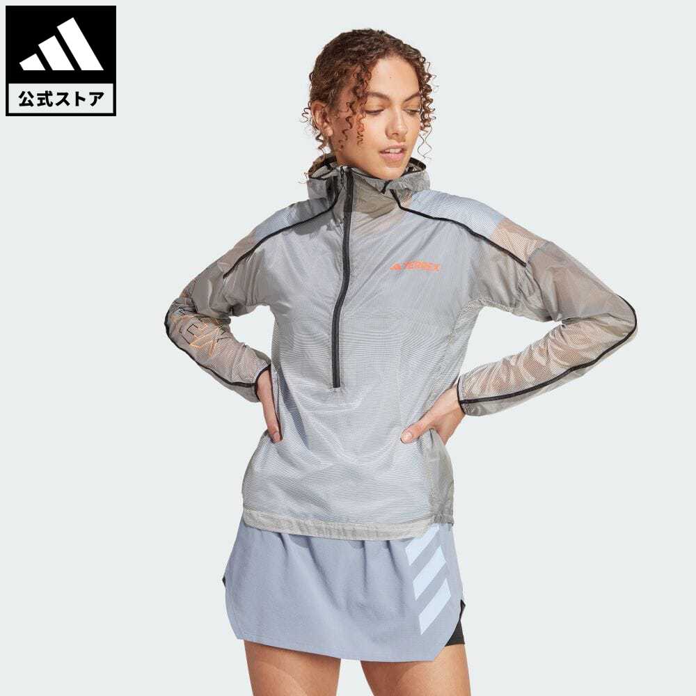 アディダス アウトドアジャケット レディース 【公式】アディダス adidas 返品可 アウトドア テレックス アグラヴィック ウインドウィーブ プロ ウインドジャケット アディダス テレックス レディース ウェア・服 アウター ウインドブレーカー HT9403 上着