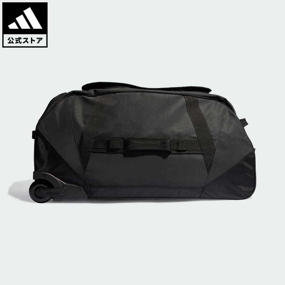 【1,000円OFFクーポン対象 09/04 20:00〜09/11 01:59】【公式】アディダス adidas 返品可 ラッピング不可 ジム・トレーニング トロリーバッグ（L） メンズ レディース アクセサリー バッグ・カバン キャリーバッグ 黒 ブラック IB2679 p0904のサムネイル