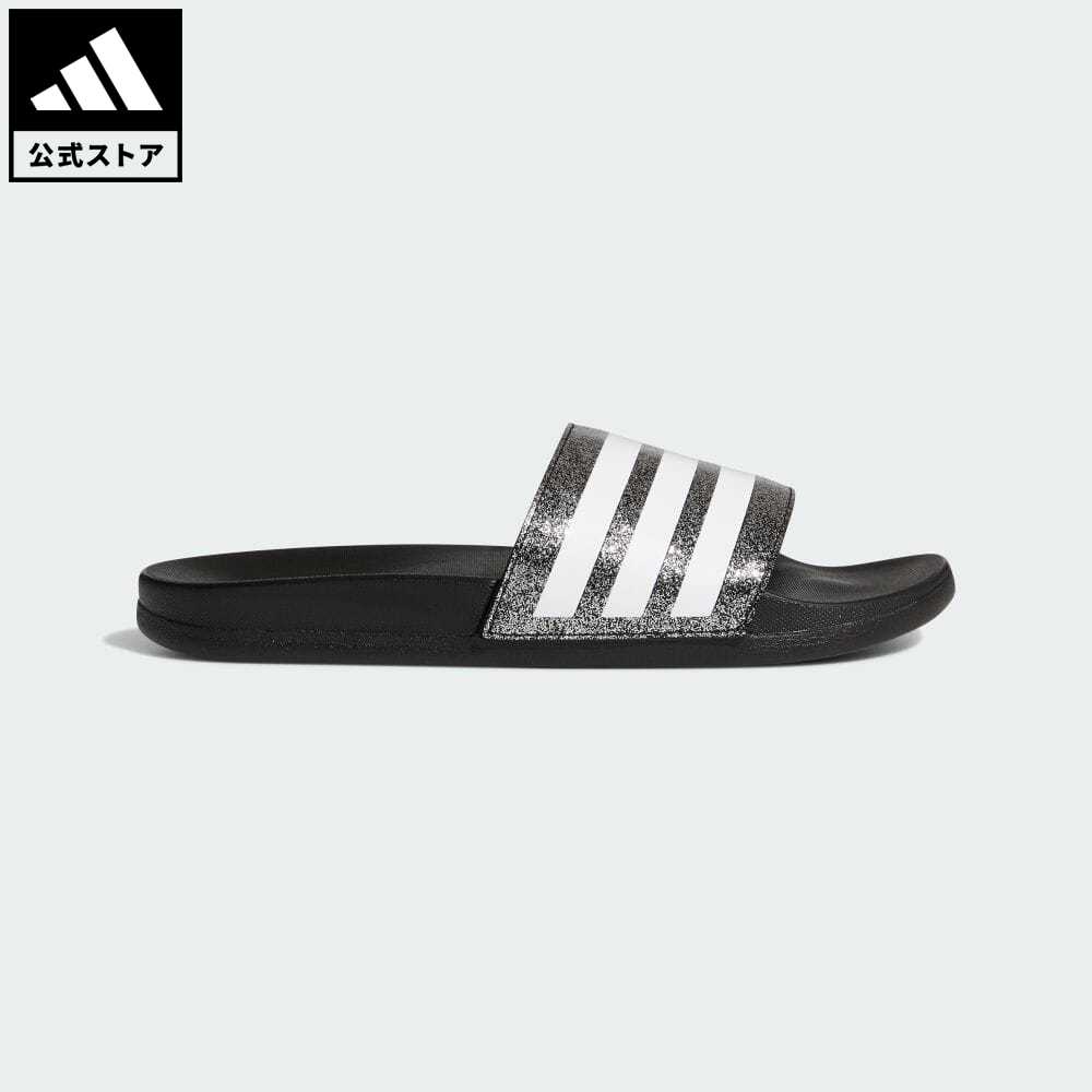 【57%OFF 2/15-2/20】 【公式】アディダス adidas 返品可 アディレッタ コンフォート サンダル / Adilette Comfort Slides スポーツウェア キッズ／子供用 シューズ・靴 サンダル Slide / スライド 黒 ブラック FY8836のサムネイル