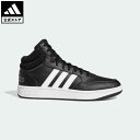 【公式】アディダス adidas 返品可 フープス 3.0 ミッド ライフスタイル バスケットボール クラシック ビンテージ / Hoops 3.0 Mid Lifestyle Basketball Classic Vintag スポーツウェア メンズ シューズ 靴 スニーカー 黒 ブラック GW3020 ミドルカット notp