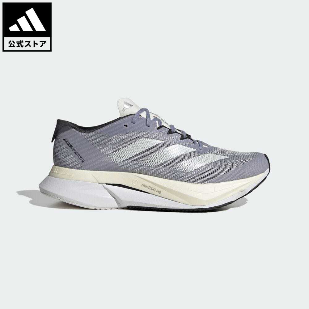 【公式】アディダス adidas 返品可 ランニング アディゼロ ボストン 12 W / ADIZERO BOSTON 12 W レディース シューズ・靴 スポーツシューズ 紫 パープル HQ2170 ランニングシューズのサムネイル