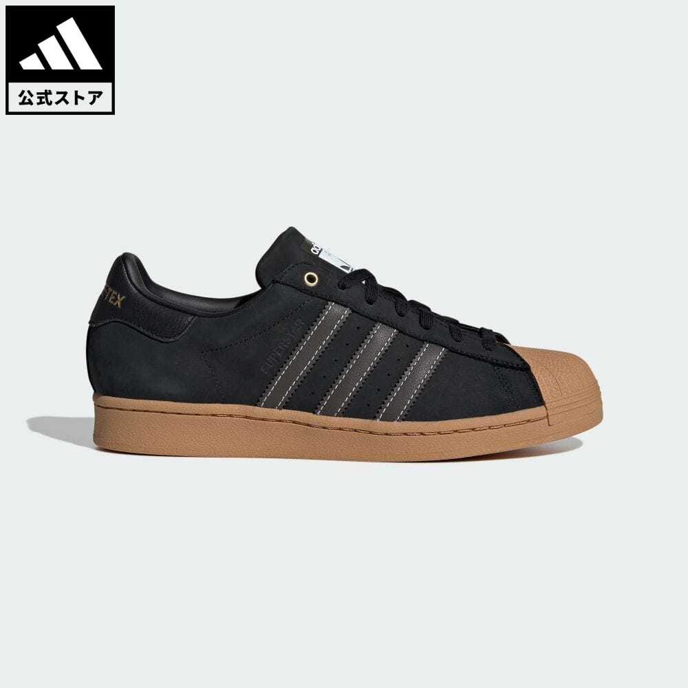 楽天adidas Online Shop 楽天市場店【公式】アディダス adidas 返品可 スーパースター GORE-TEX / Superstar GORE-TEX オリジナルス メンズ レディース シューズ・靴 スニーカー 黒 ブラック IF6161 ローカット p0517