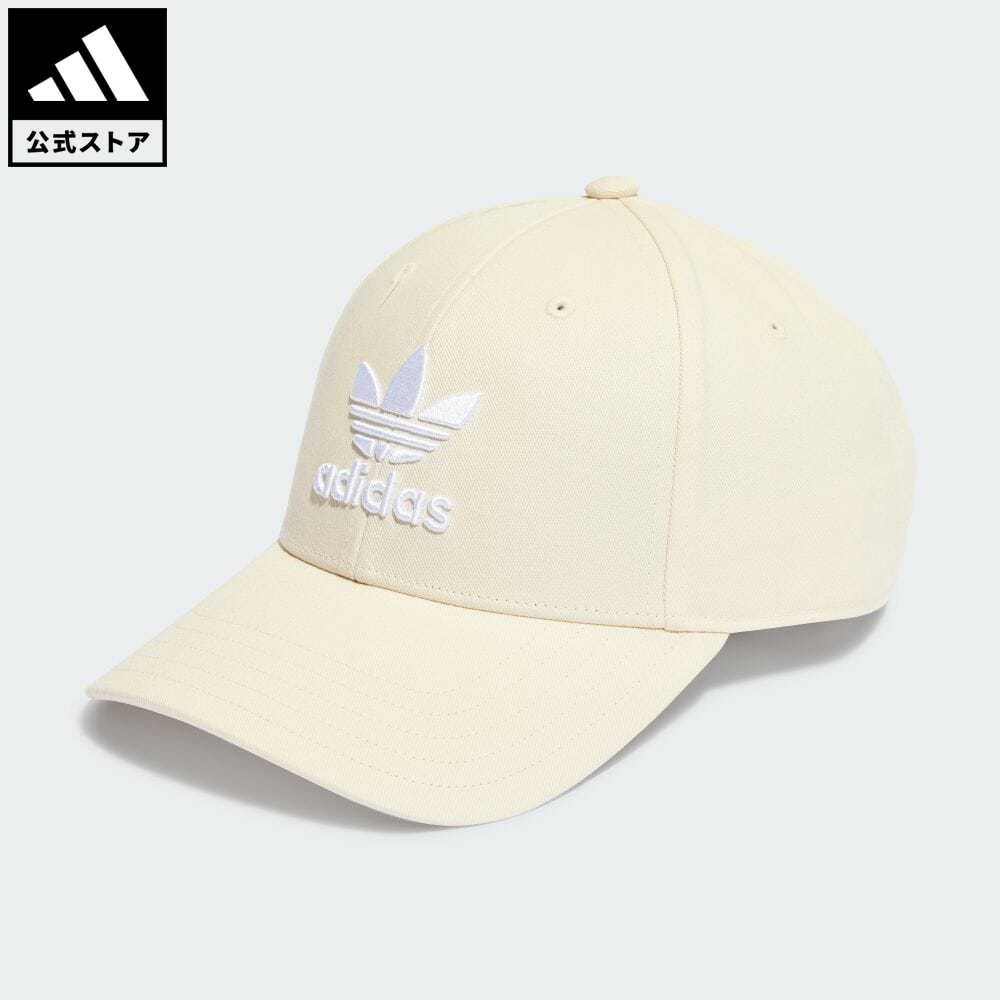 アディダス キャップ メンズ 【公式】アディダス adidas 返品可 トレフォイル ベースボールキャップ オリジナルス メンズ レディース アクセサリー 帽子 キャップ 白 ホワイト IS4624