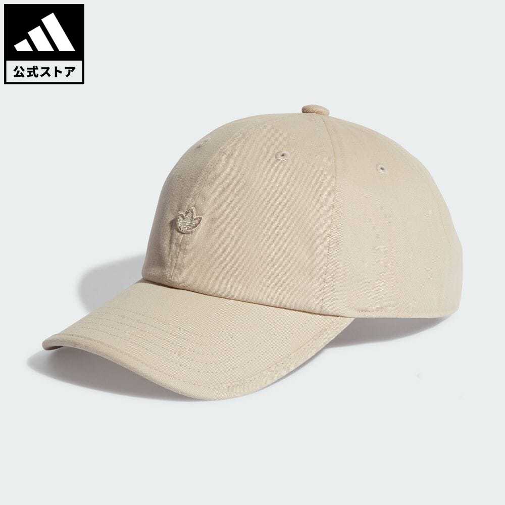 楽天adidas Online Shop 楽天市場店【公式】アディダス adidas 返品可 プレミアム エッセンシャルズ ダッドキャップ オリジナルス メンズ レディース アクセサリー 帽子 キャップ ベージュ IS4636 父の日 p0524