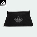 【公式】アディダス adidas 返品可 ラインストーン フェイクスエード ショルダーバッグ オリジナルス レディース アクセサリー バッグ カバン ショルダーバッグ 黒 ブラック IT7375 母の日