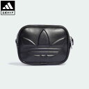 【公式】アディダス adidas 返品可 ポリウレタン エンボストレフォイル ミニエアライナーバッグ オリジナルス レディース アクセサリー バッグ カバン クロスボディバッグ 黒 ブラック IT7379 母の日