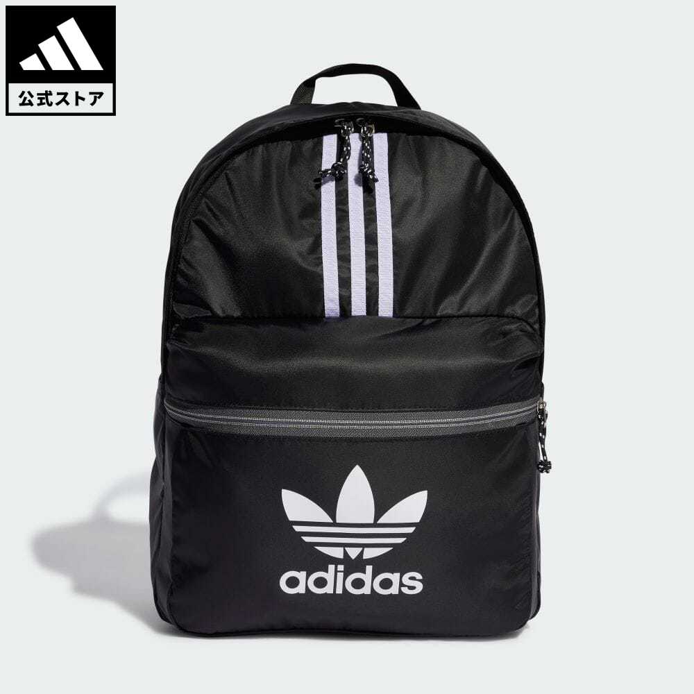 【公式】アディダス adidas 返品可 アディカラー アーカイブ バックパック オリジナルス メンズ レディース アクセサリー バッグ・カバン バックパック/リュックサック 黒 ブラック IT7601 リュック 母の日