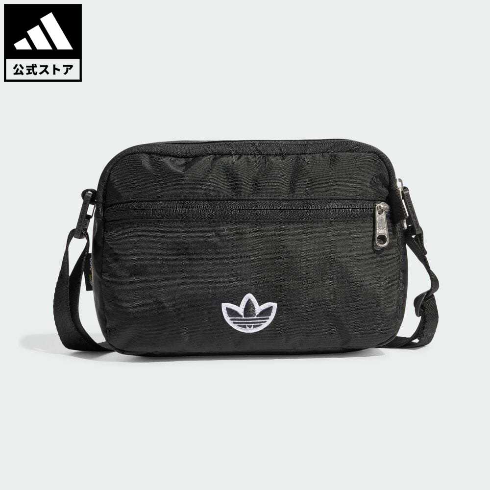 ショルダーバッグ レディース（5000円程度） 【公式】アディダス adidas 返品可 プレミアム エッセンシャルズ スモールエアライナーバッグ オリジナルス メンズ レディース アクセサリー バッグ・カバン ショルダーバッグ 黒 ブラック IT7610 p0517